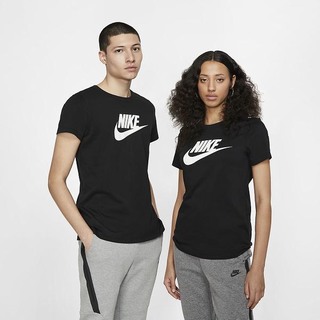 Tricouri Nike Sportswear Essential Dama Negrii Albi | MHBL-61435